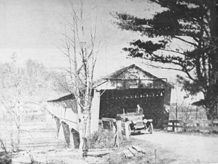 past tense - covered bridge
